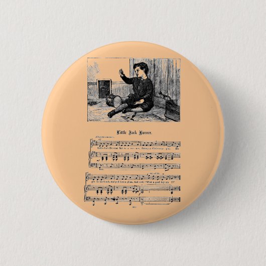 Kinderzimmer Rhyme Jack Korner Button (Vorderseite)