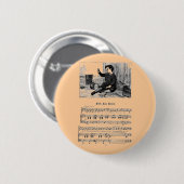 Kinderzimmer Rhyme Jack Korner Button (Vorne & Hinten)