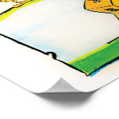 Kinderzimmer Rhyme Poster "Crooked Man" (Ecke)