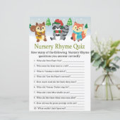 Kinderzimmer Rhyme Quiz (Stehend Vorderseite)