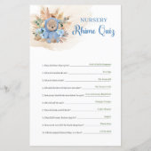 Kinderzimmer Rhyme Quiz (Rückseite)