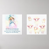 Kinderzimmer-Rhyme "Small Bop" Bilderwand Sets (Vorderseite)