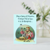 Kinderzimmer Rhyme Themed Party GeburtstagsINVITAT Einladung (Stehend Vorderseite)