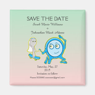 Kinderzimmer Rhyme Wedding Magnet