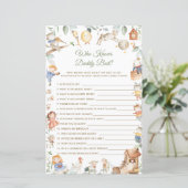 Kinderzimmer Rhyme Wer Daddy Best Shower Game kenn (Stehend Vorderseite)