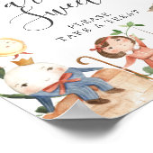 Kinderzimmer Rhymes Baby Dusche Babys sind süße Ze Poster (Ecke)