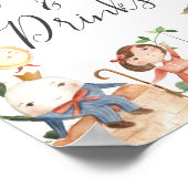 Kinderzimmer Rhymes Baby Dusche Unterschrift Poster (Ecke)