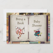 Kinderzimmer Rhymes bringen eine Babydusche Einladung (Vorderseite)