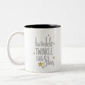 Kinderzimmer Rhymes Image Twinkle Twinkle Little D Zweifarbige Tasse (Links)