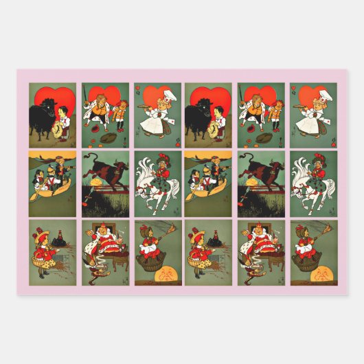 Kinderzimmer Rhymne Lugano Geschenkpapier Set (Vorderseite 3)