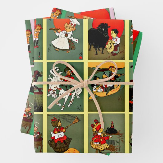 Kinderzimmer Rhymne Lugano Geschenkpapier Set (Beispiel)