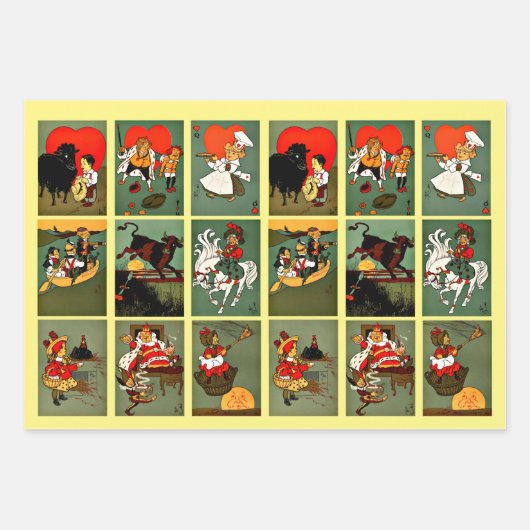 Kinderzimmer Rhymne Lugano Geschenkpapier Set (Vorderseite)