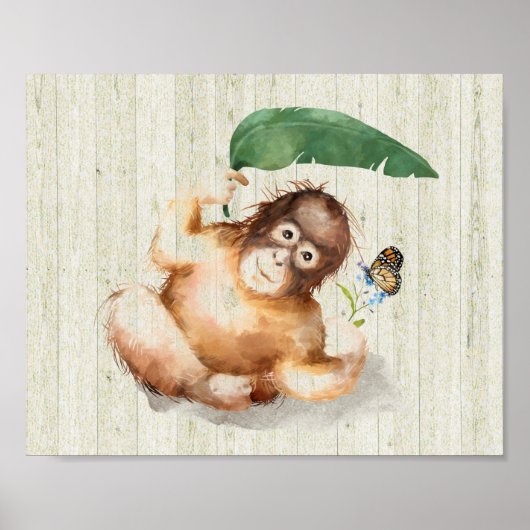 Kinderzimmer Room Monkey Poster (Vorne)