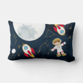 Kinderzimmer Space Themed Cushi Lendenkissen (Rückseite)