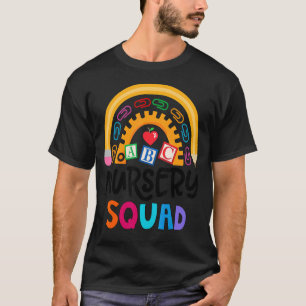 Kinderzimmer Squad Zurück zur Lehrerbewertung T-Shirt