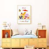Kinderzimmer "Sweet Summer Day" Poster Summer Kids