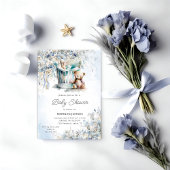 Kinderzimmer Teddy Bear Babydusche Einladung