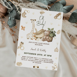 Kinderzimmer Toys Babydusche Einladung