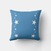 Kinderzimmer tragen niedliche Tiere blau hinzu Kissen (Rückseite)