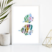Kinderzimmer Tropical Fish Poster