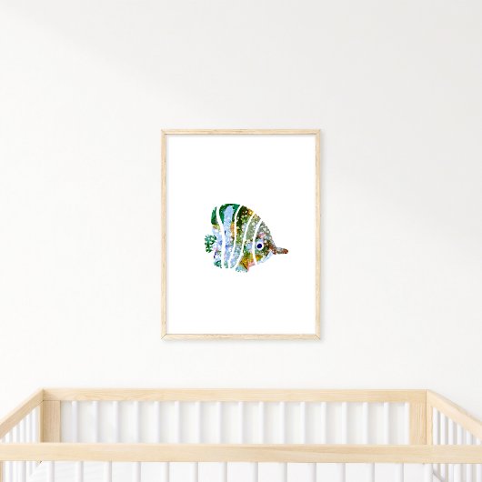 Kinderzimmer Tropical Fish Poster