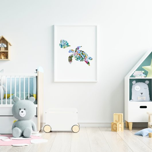 Kinderzimmer Tropical Fish Poster
