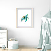 Kinderzimmer Tropical Fish Poster