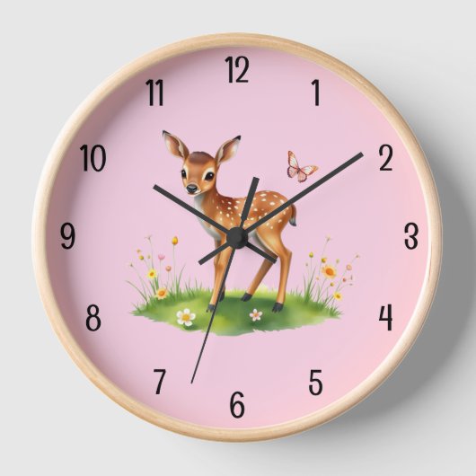 Kinderzimmer Uhr (Vorderseite)