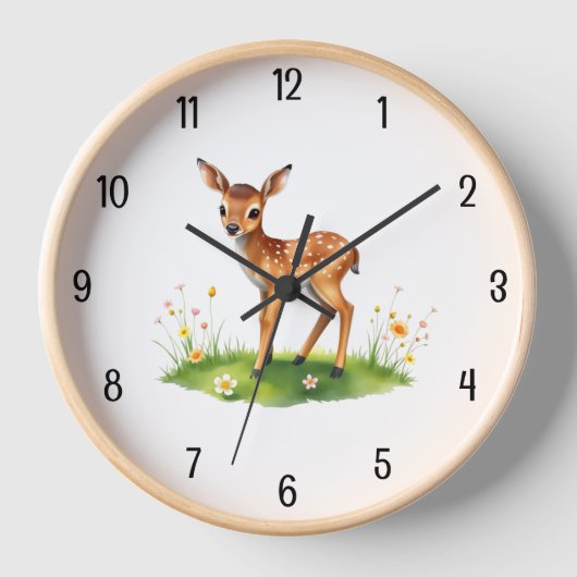 Kinderzimmer Uhr (Vorderseite)