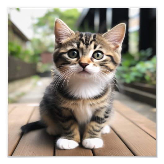 Kinderzimmer- und Kinderzimmerdrucke von Kitten Fotodruck (Vorne)