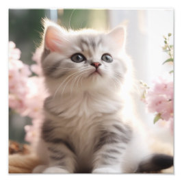 Kinderzimmer- und Kinderzimmerdrucke von Kitten Fotodruck