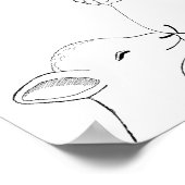 Kinderzimmer von Schafen und Lämmern Art Poster (Ecke)