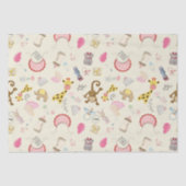 Kinderzimmer von Tieren Seidenpapier (Vorderseite)