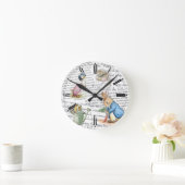 Kinderzimmer Wall Clock - Story Time Runde Wanduhr (Zuhause)