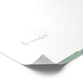 Kinderzimmer-Wanddruck für das Anführungszeichen Poster (Ecke)