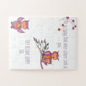 Kinderzimmer Watercolor Babyschale Puzzle (Horizontal)