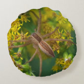 Kinderzimmer Web Spider Pillow Rundes Kissen (Rückseite)