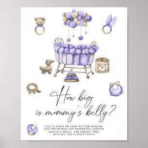Kinderzimmer - Wie groß ist das Bauchspiel von Mam Poster