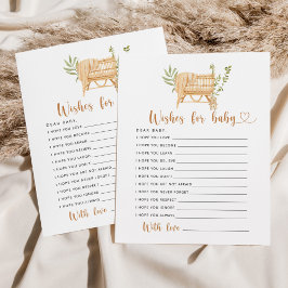 Kinderzimmer wünscht Babykarte