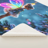 Kinderzimmer Xmas Feenschneewetter Sherpadecke (3/4)