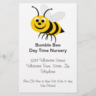 Kinderzimmer zum Tag des Bienendesigns Flyer
