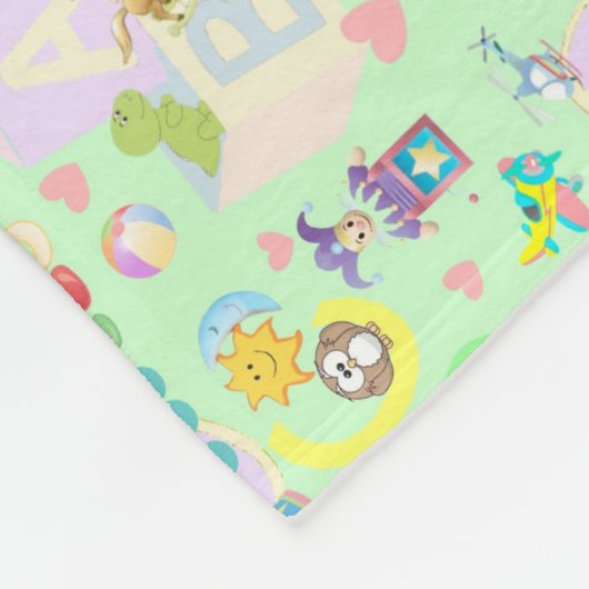 Kinderzone Fleecedecke (Ecke)