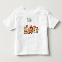 Kinderzone , schöner T - Shirt für Kleinkinder