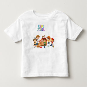 Kinderzone , schöner T - Shirt für Kleinkinder