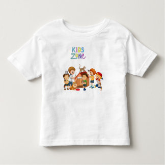 Kinderzone , schöner T - Shirt für Kleinkinder