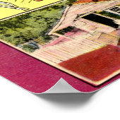 Kinderzoo, Bronx Zoo, NY Vintag Poster (Ecke)