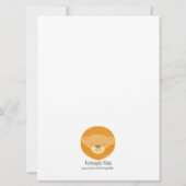 Kinderzoo-Geburtstags-Party Einladungen (Rückseite)