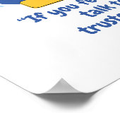 Kindesbewegung erschreckt poster (Ecke)