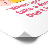 Kindesbewegung mit Wut Poster (Ecke)