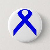 Kindesmissbrauch und Prostatakrebsbandknopf Button (Vorderseite)